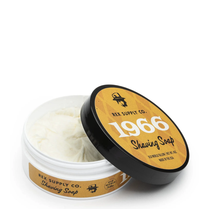 Rex Supply Co. Shaving Soap - 1966 Old World Tallow