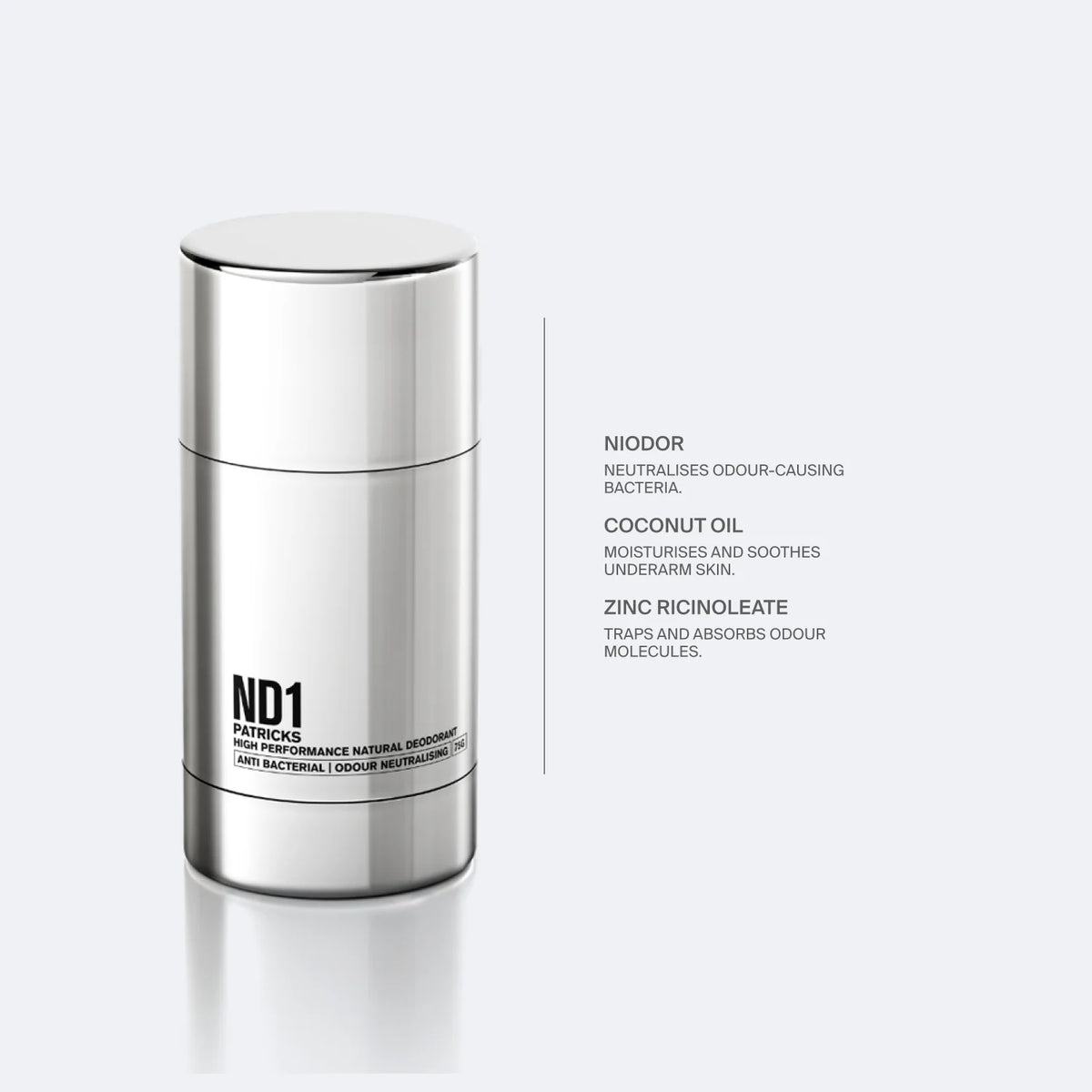 Patricks ND1 Natural Deodorant