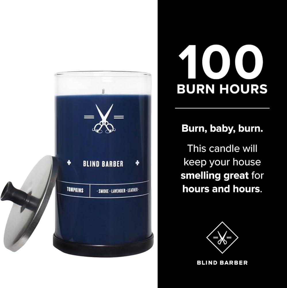 Blind Barber Tompkins Scented Candle
