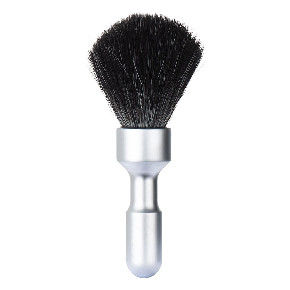 Merkur Blaireau de rasage Black Futur – Matte Chrome