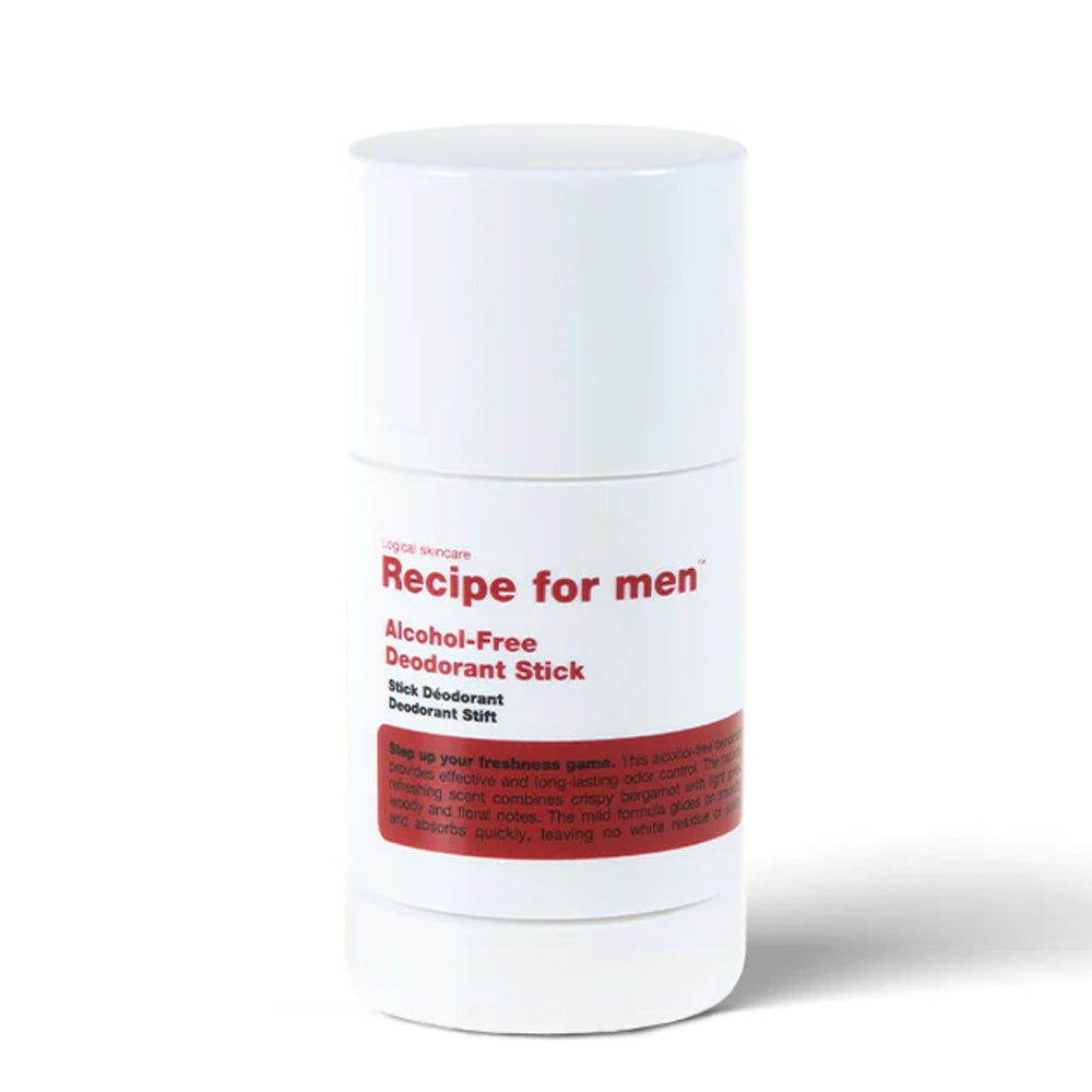 Recette pour Hommes Déodorant Stick Sans Alcool