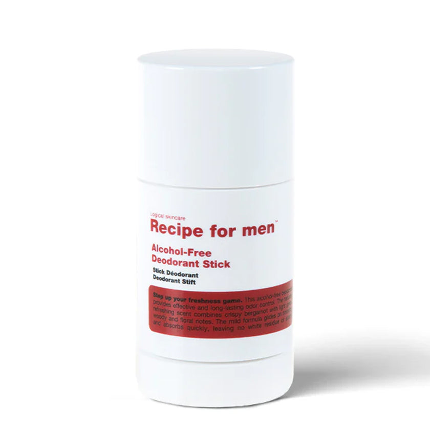 Recette pour Hommes Déodorant Stick Sans Alcool