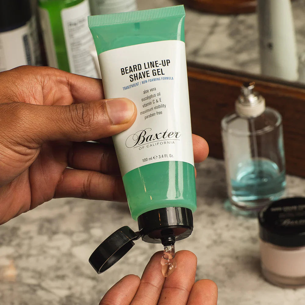Gel de rasage pour la ligne de barbe Baxter of California