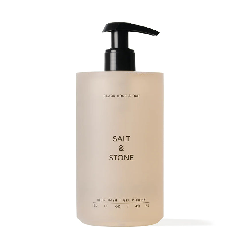 Salt & Stone Body Wash – Black Rose & Oud
