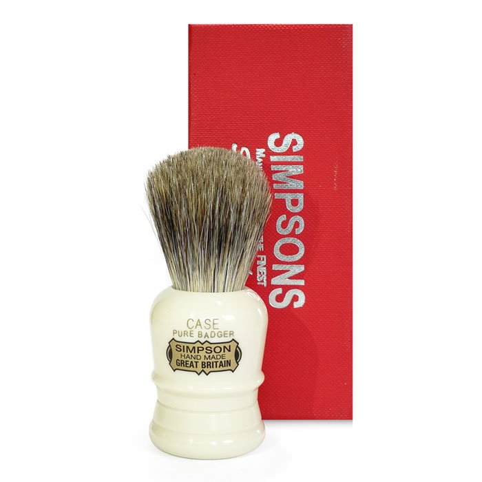 SIMPSONS Blaireau de rasage Case C1 – Pure Badger