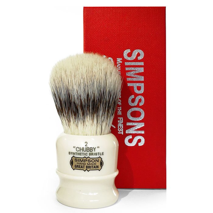 SIMPSONS Blaireau de rasage Chubby 2 – Synthetic