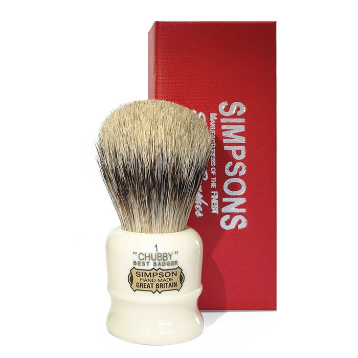 SIMPSONS Blaireau de rasage Chubby 1 – Best Badger