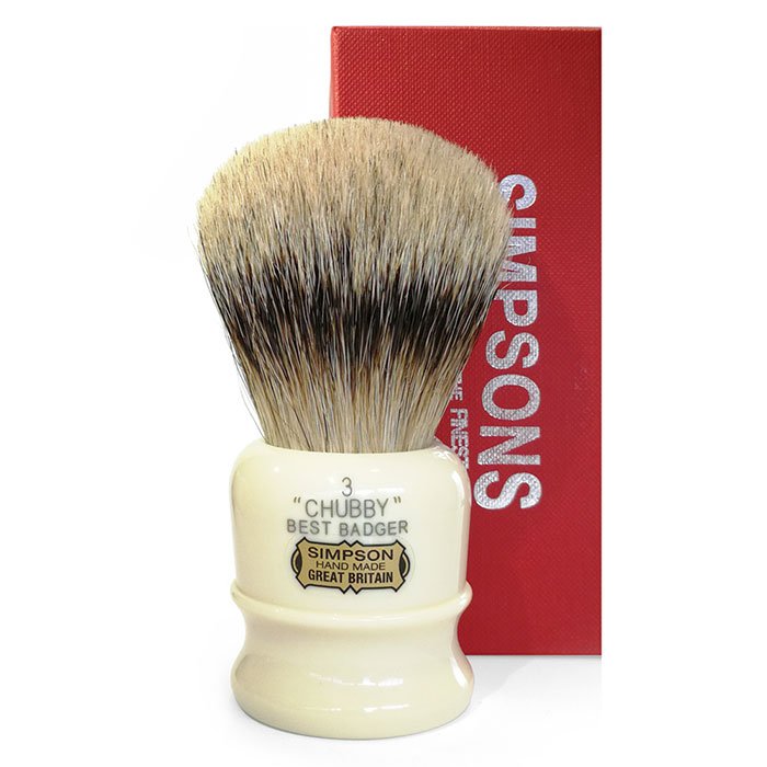 SIMPSONS Blaireau de rasage Chubby 3 – Best Badger