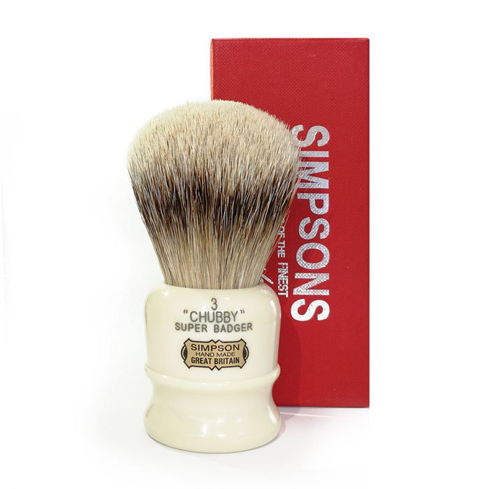 SIMPSONS Blaireau de rasage Chubby 3 – Super Badger