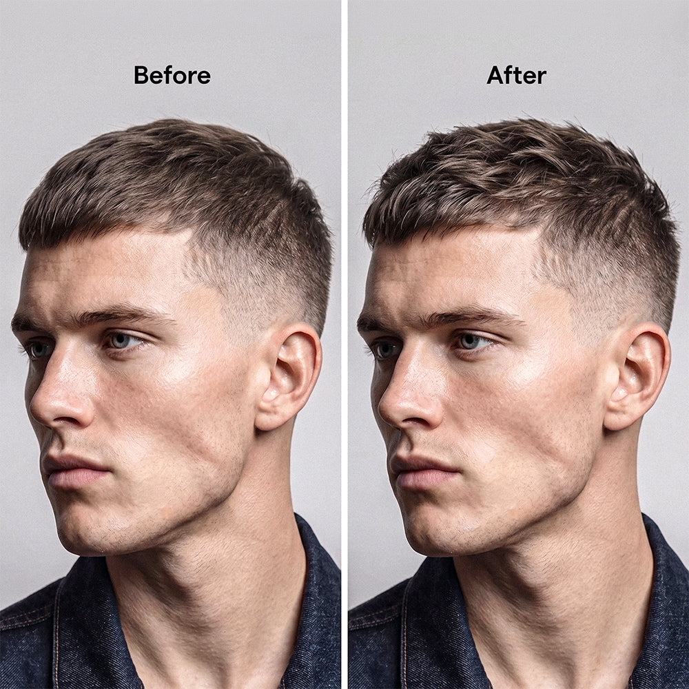 Crew Cut - voor en na