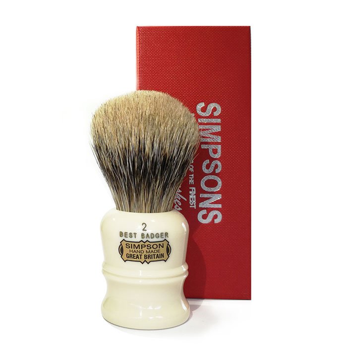 SIMPSONS Blaireau de rasage Duke 2 – Best Badger