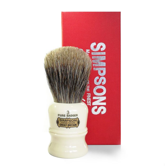 SIMPSONS Blaireau de rasage Duke 3 – Pure Badger