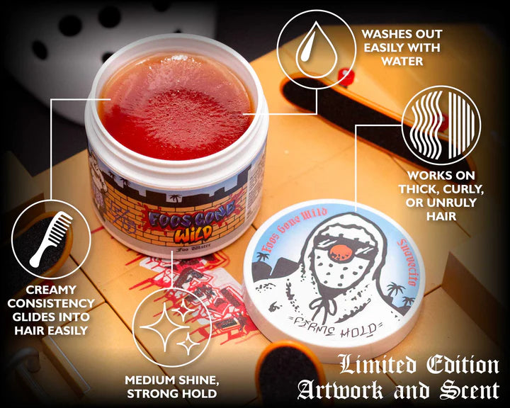 Suavecito Firme Hold Pomade - Foos Gone Wild Edition