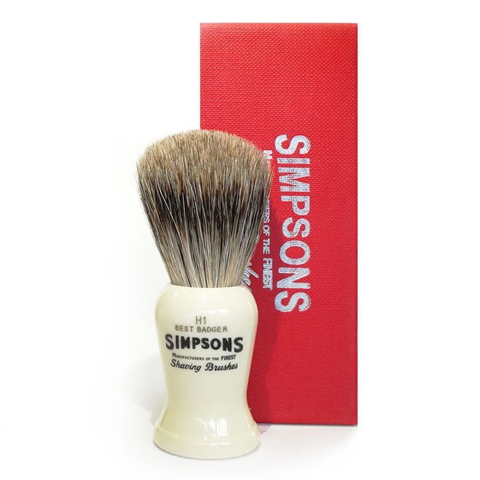 SIMPSONS Blaireau de rasage Harvard H1 – Best Badger