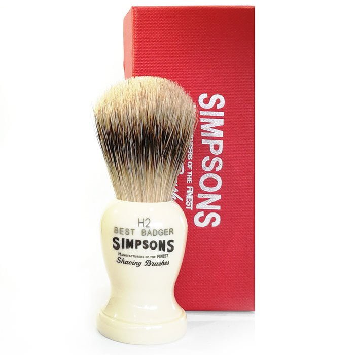 SIMPSONS Blaireau de rasage Harvard H2 – Best Badger