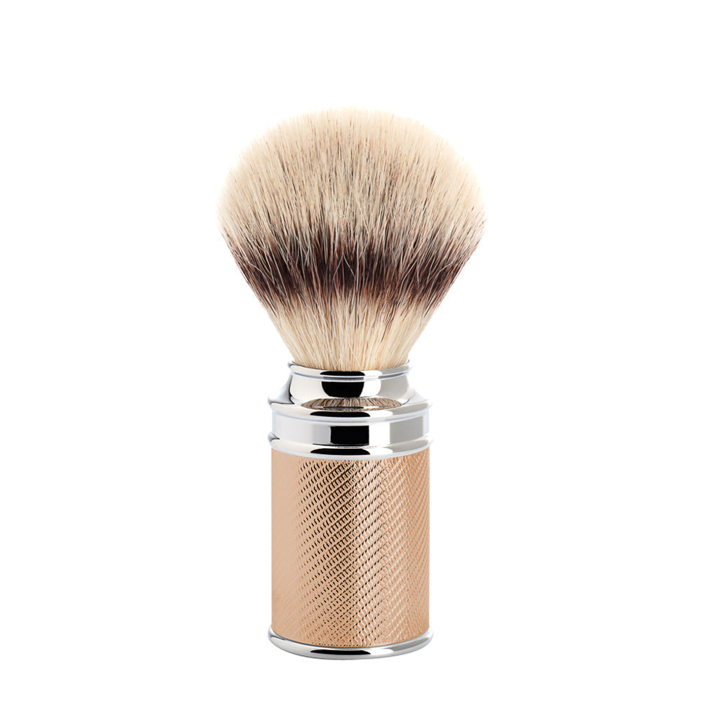 Ensemble de rasage traditionnel - Rasoir de sûreté - Fibre® - Or rose
