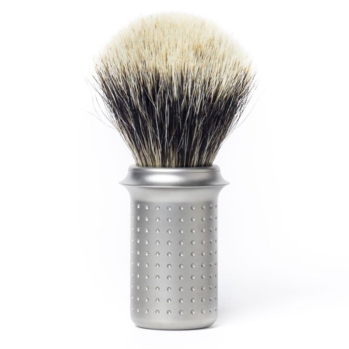 Tatara Razors Blaireau de rasage Masamune – Finest Badger – Silver
