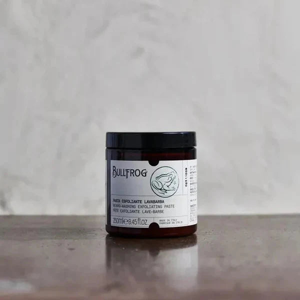 Pâte Exfoliante Lavante pour Barbe Bullfrog