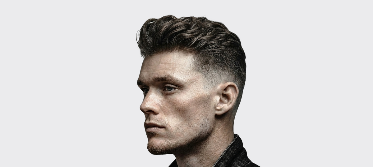 Coiffure Quiff kapsel