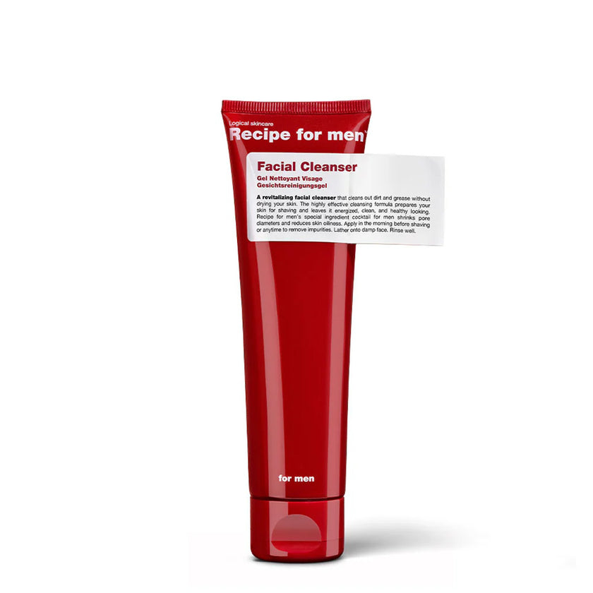 Recette pour Nettoyant Visage Recipe for Men