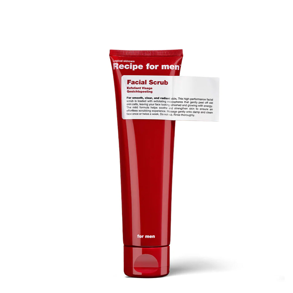 Recette pour Men Facial Scrub