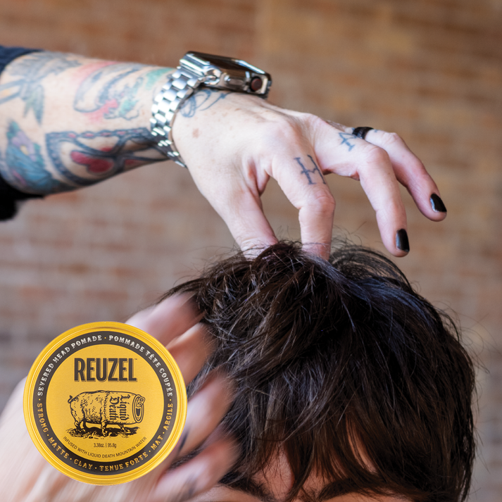 Reuzel Liquid Death x Reuzel – Severed Head Clay Pomade
