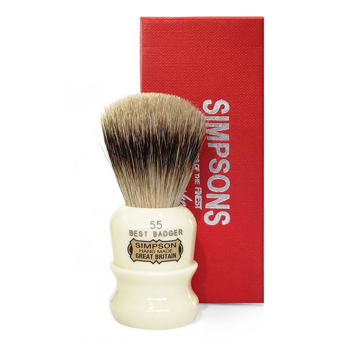 SIMPSONS Blaireau de rasage 55 Series – Best Badger