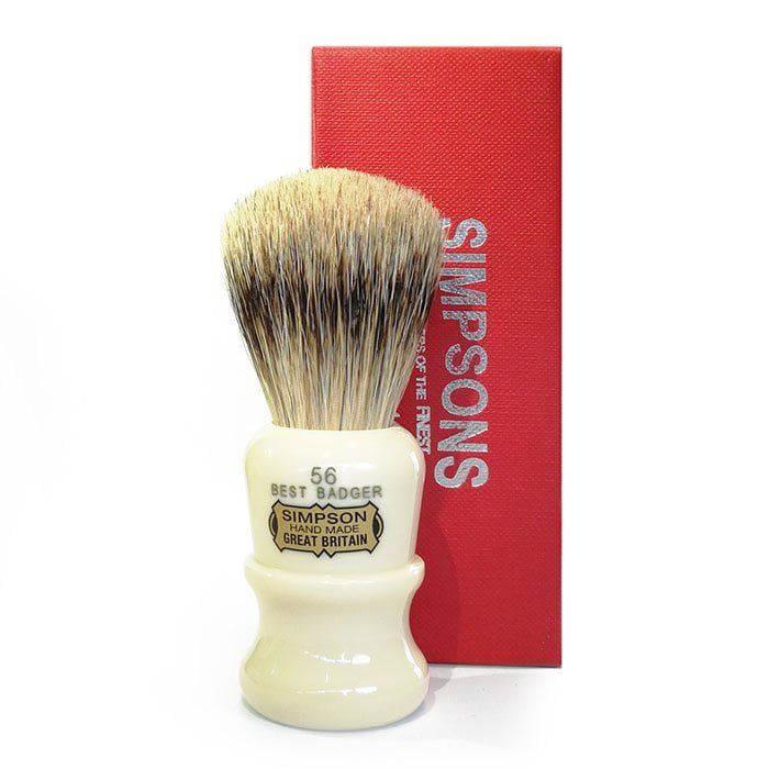 SIMPSONS Blaireau de rasage 56 Series – Best Badger