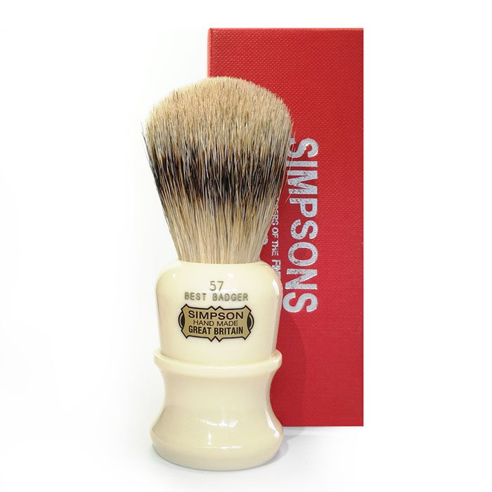 SIMPSONS Blaireau de rasage 57 Series – Best Badger