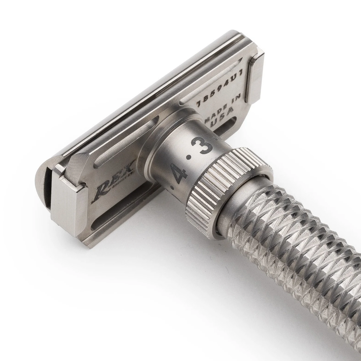 Slant Safety Razor Konsul XL - Deluxe Gold rex supply