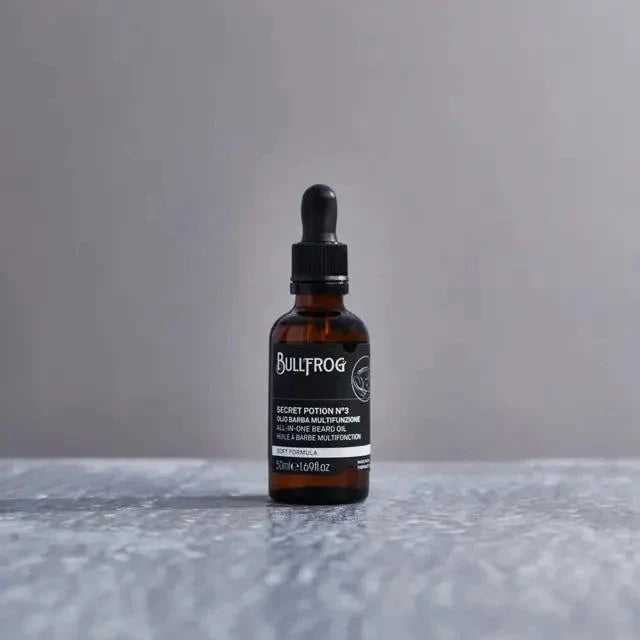 Huile à Barbe Tout-en-Un Bullfrog – Potion Secrète N.3