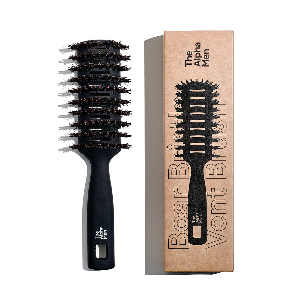 The Alpha Men Vented Boar Bristle Brush