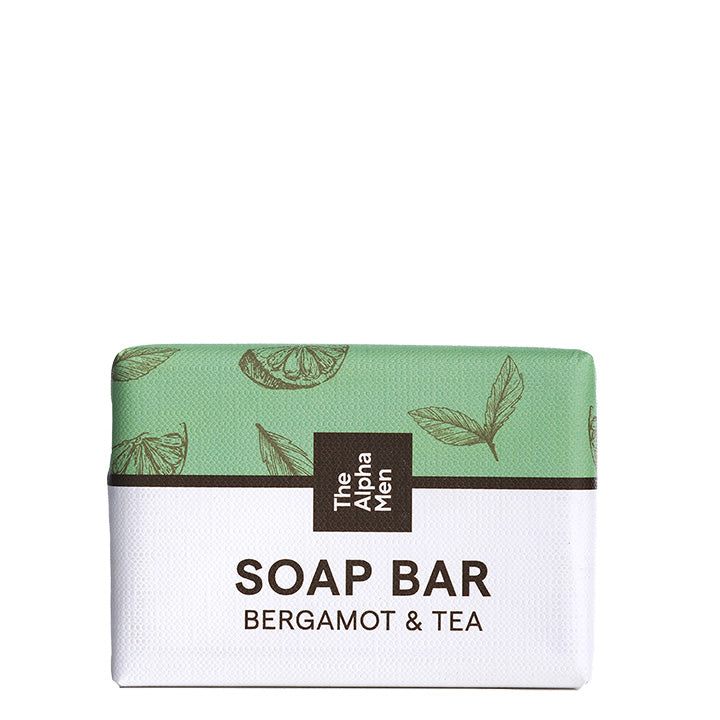 The Alpha Men Soap Bar – Bergamot & Tea