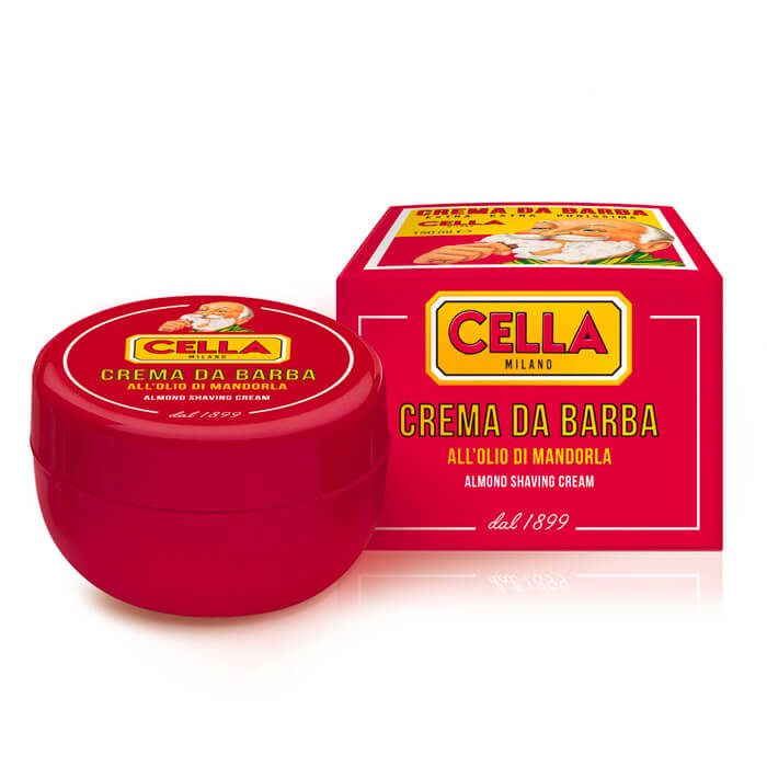 Cella Milano Crème à raser – huile d'amande