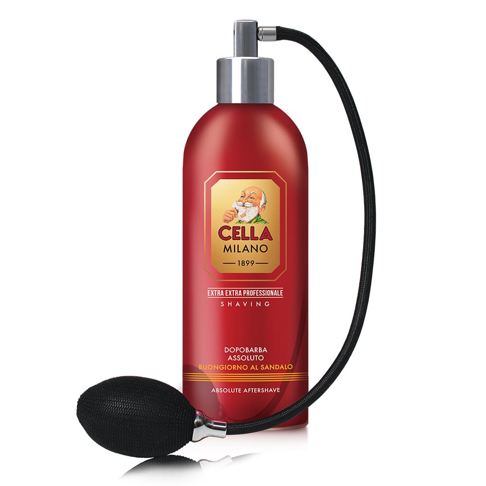 Cella Milano Après-rasage avec vaporisateur – Buongiorno al Sandalo