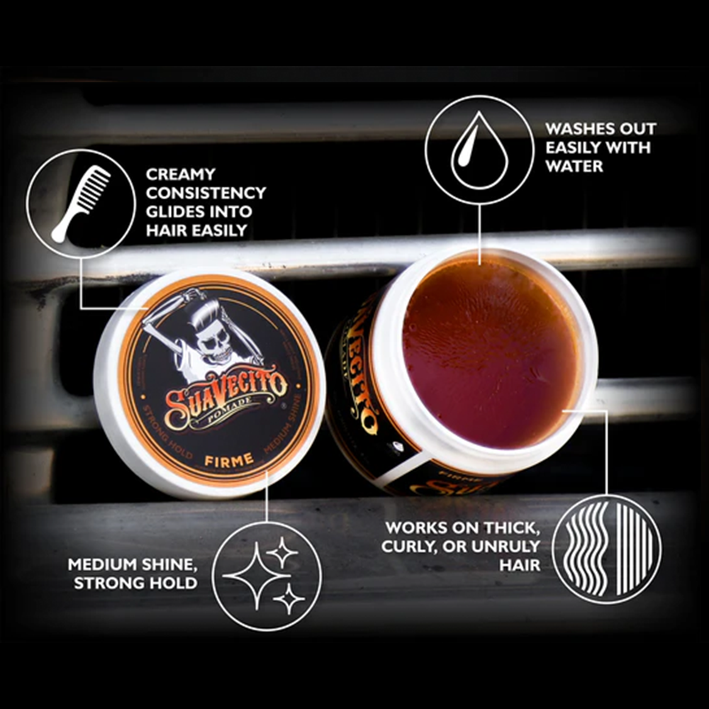 Suavecito Firme Hold Pomade