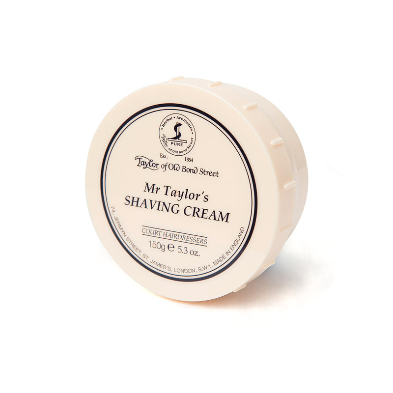 Mr Taylor's scheercreme pot 150 g