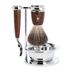 Set de rasage Rytmo 4 pièces - Bois de frêne