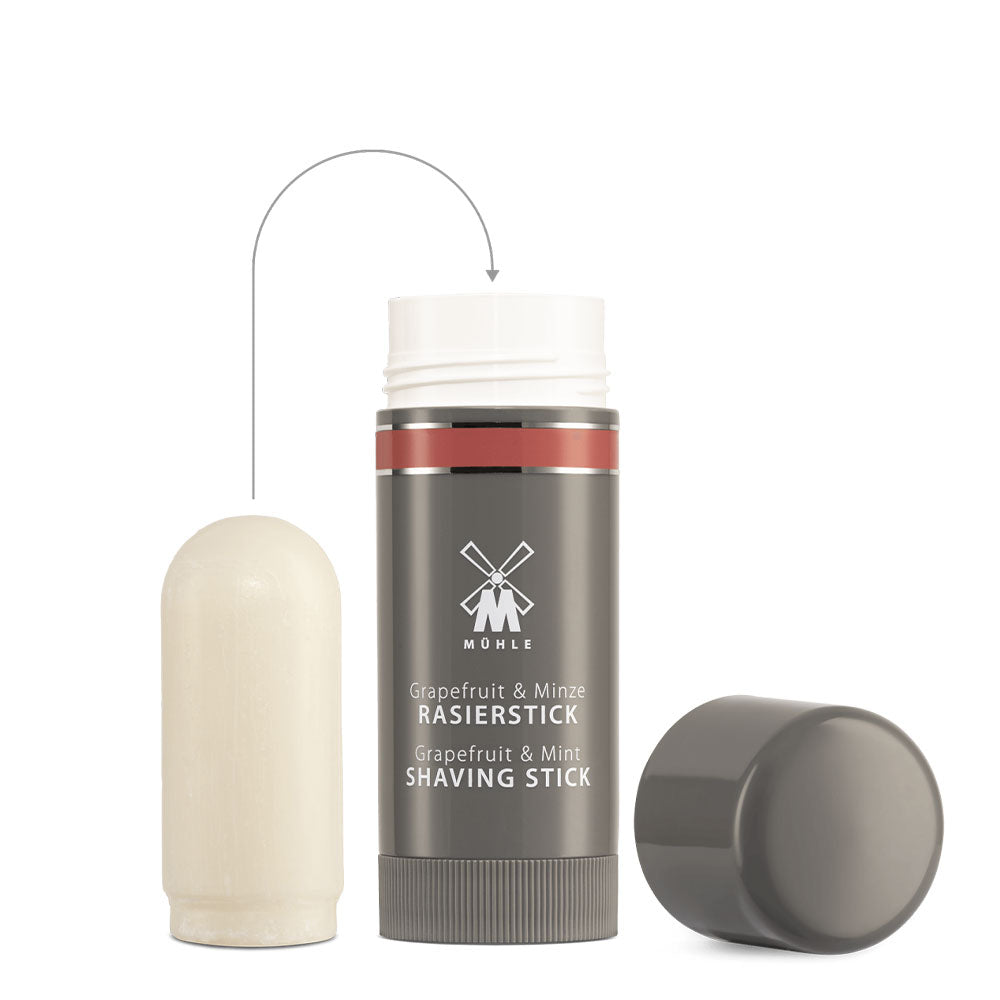 Savon à raser en stick recharge Pamplemousse & Menthe, 65g