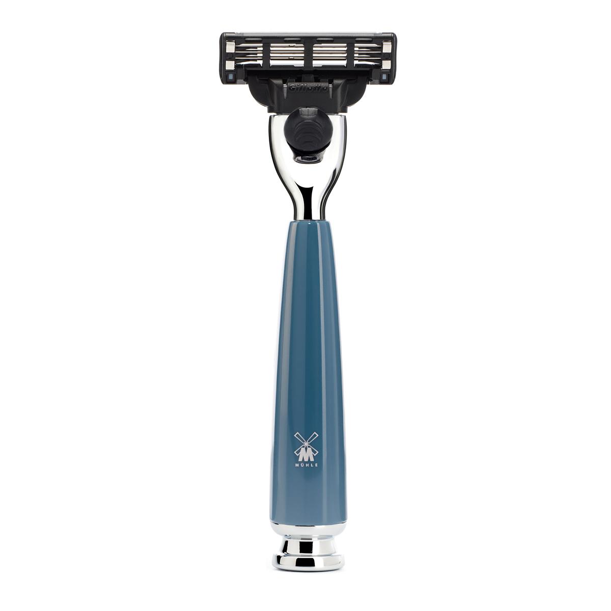 Mühle Rytmo Mach3 Shaving Set 4-Piece - Petrol