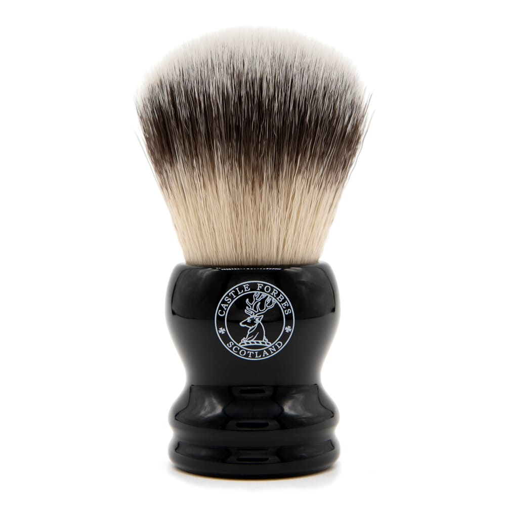 Castle Forbes Blaireau de rasage Synthetic – Noir