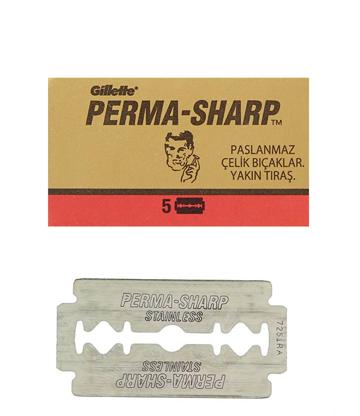 Lames à double tranchant Perma-Sharp Super
