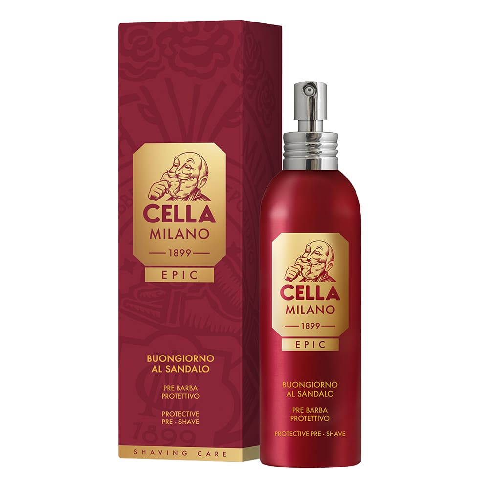 Cella Milano Epic Avant-rasage protecteur – Buongiorno al Sandalo