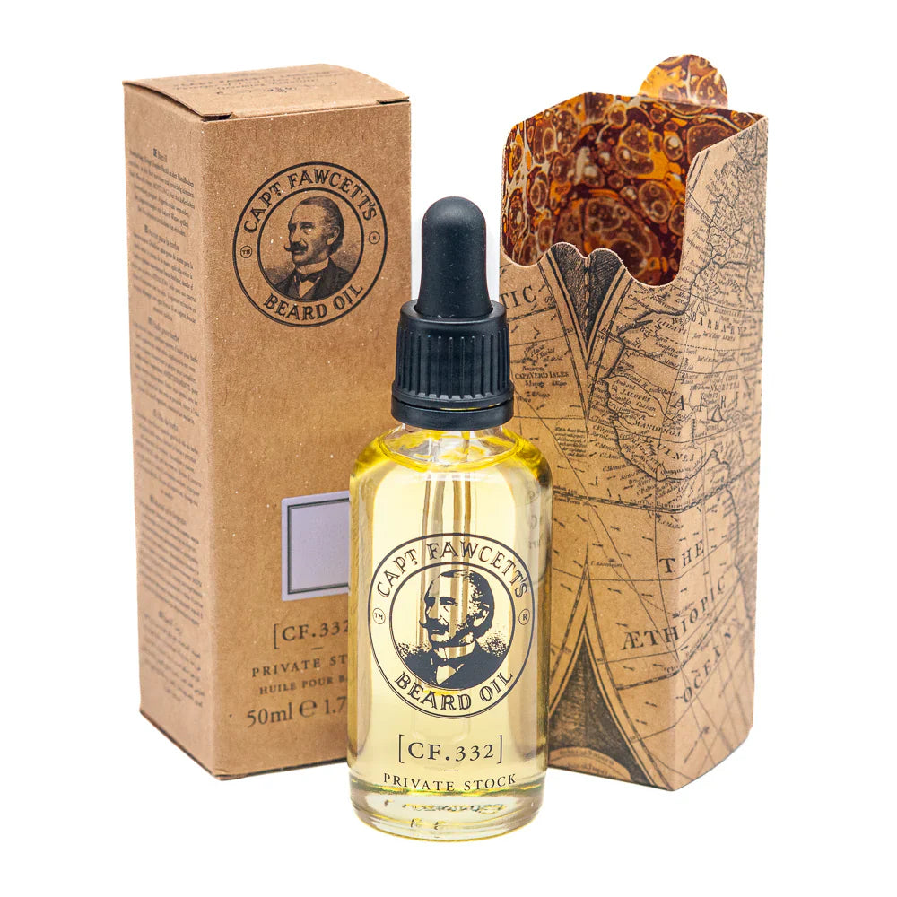 Huile à barbe Captain Fawcett – Stock Privé