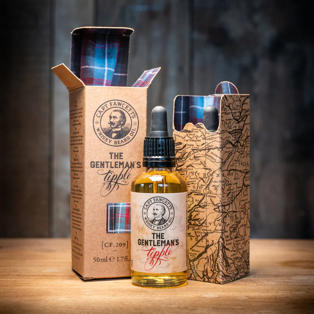 Huile à barbe Captain Fawcett – Whisky