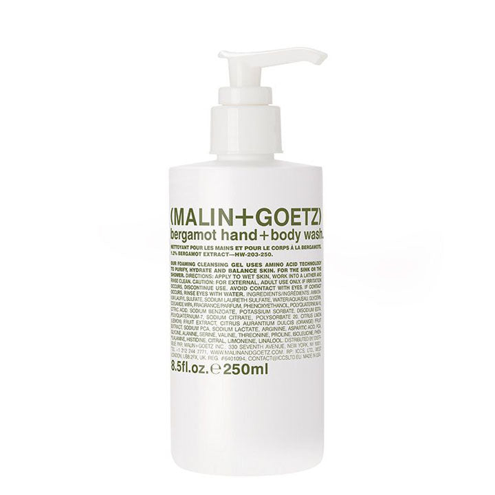 Malin+Goetz Bergamot Gel Lavant Mains & Corps