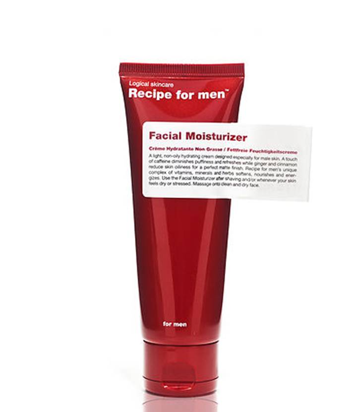 Recette pour Hommes Hydratant Visage