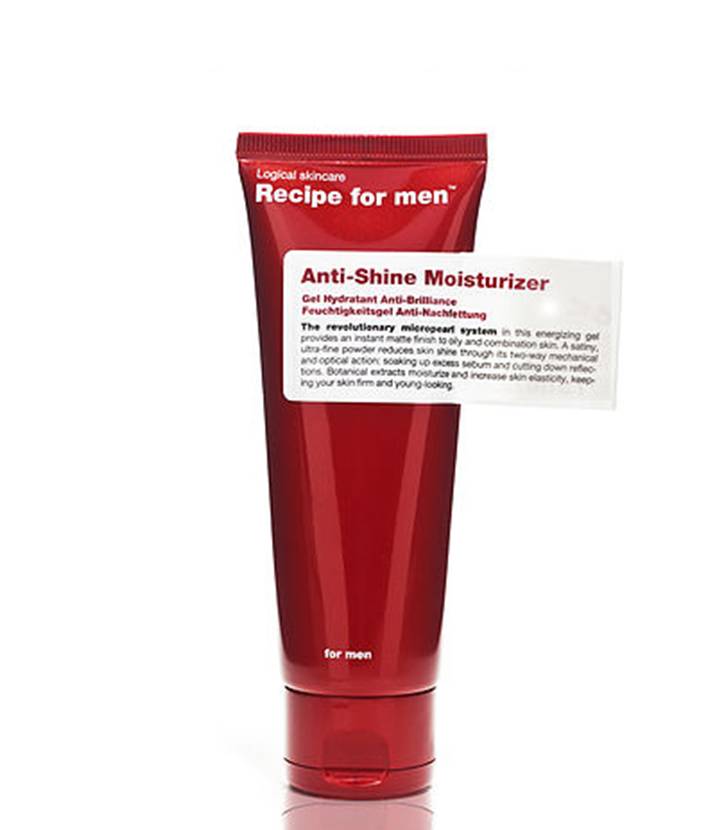 Recette pour Hommes Hydratant Anti-Brillance