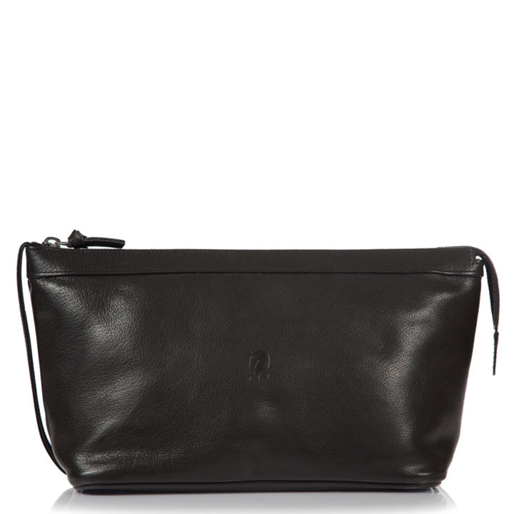 Trousse de toilette moyenne en cuir de buffle Mariella Martinato